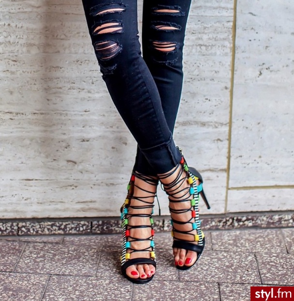 Sandały Buty Moda