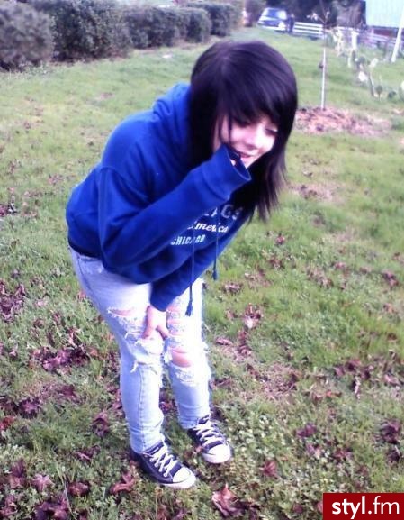 EMO Alternatywne Średnie Fryzury