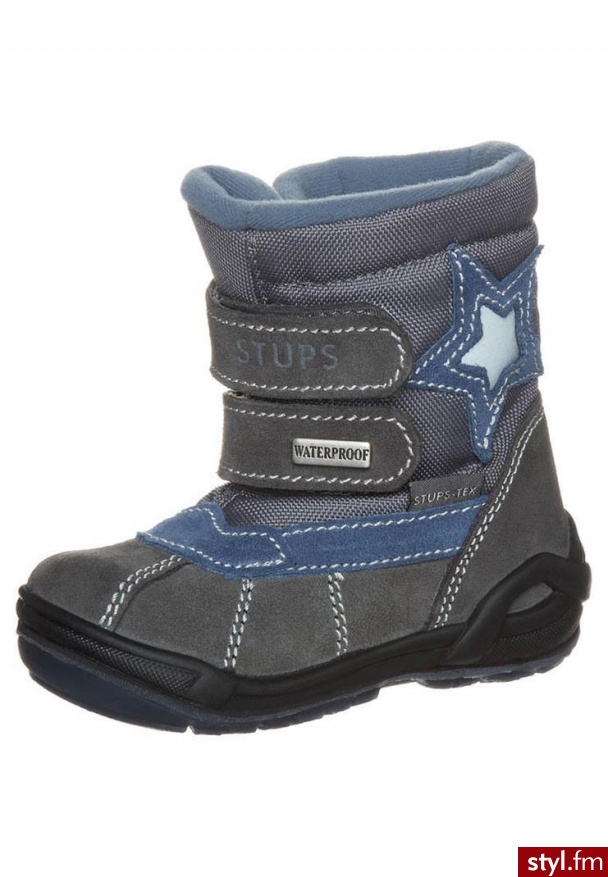 STUPS Śniegowce szary (AS10108/2) - Pozostałe Buty Moda