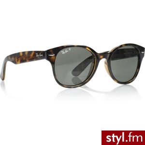 Ray-Ban Round-frame acetate sunglasses - Polyvore. Pobrano ze strony: http://www.polyvore.com/ray-ban_round-frame_acetate_sunglasses/thing?id=23738284 - Nakrycia głowy Dodatki Moda