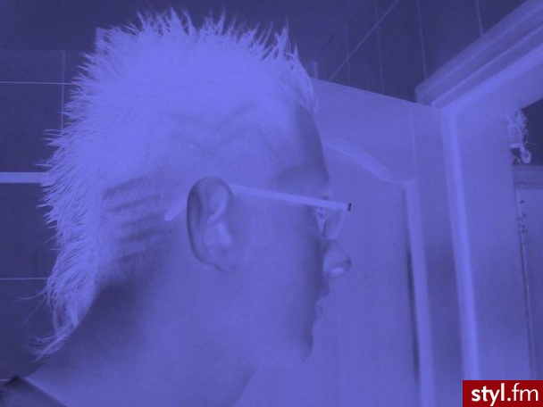 :) komentujcie :P hehe - Punk Rock Alternatywne Średnie Fryzury