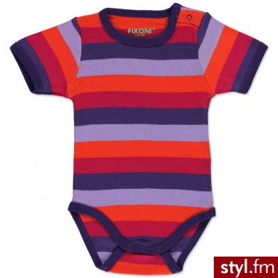 Fixoni Girls Baby Body dziecięce wineberry - Body Bielizna Moda