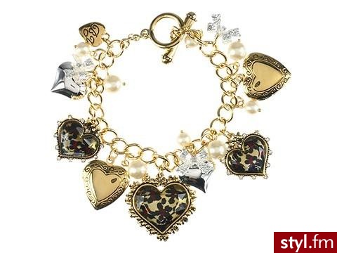 Betsey Johnson i jej gepardzie serce(a) - 59$ - Pozostałe Dodatki Moda