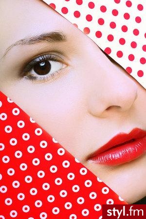 red lips - Makijaże