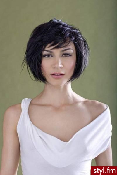 Średnie Fryzury