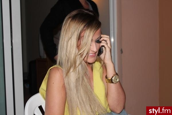 Blond Rozpuszczone Proste Na co dzień Długie Fryzury