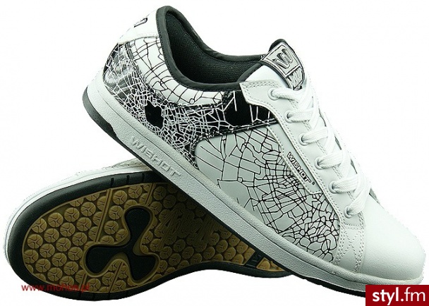 Wishot Buty sportowe Skate męskie WI-11-020-A roz. 41-46 - kolor A Biały - Pozostałe Buty Moda