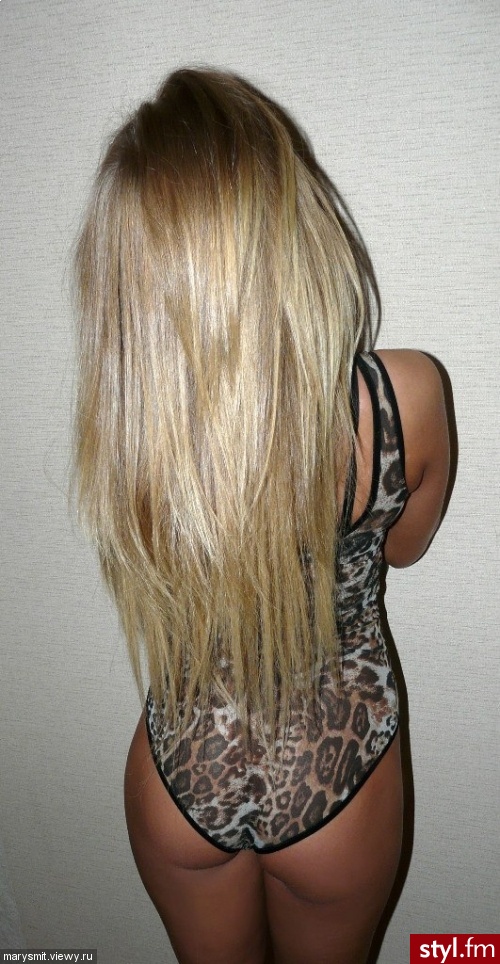 Blond Rozpuszczone Proste Na co dzień Długie Fryzury