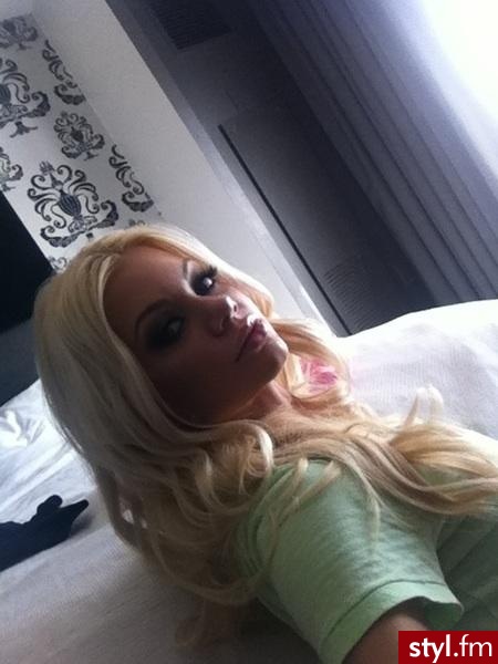 Blond Rozpuszczone Kręcone Na co dzień Średnie Fryzury