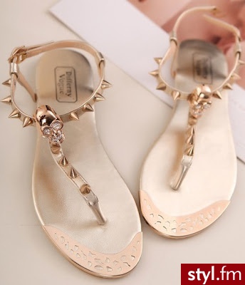 Sandały Buty Moda