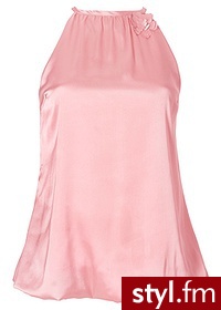 Bonprix Bluzka satynowa bladoróżowy 913234_23986 - Bluzki Ciuchy Moda