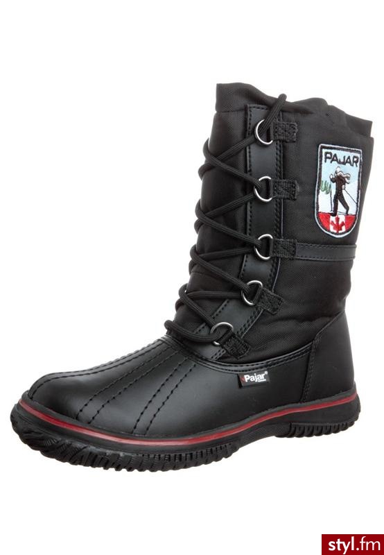 Pajar GRIP LOW Kozaki zimowe czarny - Kozaki Buty Moda