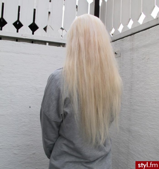 Blond Rozpuszczone Proste Na co dzień Długie Fryzury