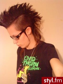 Punk Rock Alternatywne Średnie Fryzury