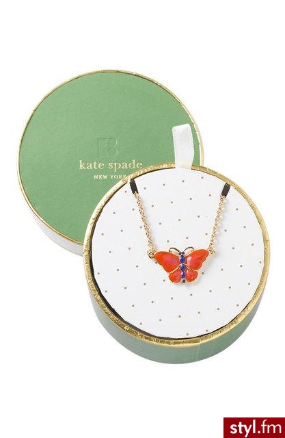 Naszyjnik z motylkiem od Kate Spade. Cena: $65 - Pozostałe Dodatki Moda