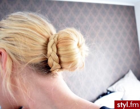 Blond Warkocze Proste Na co dzień Długie Fryzury