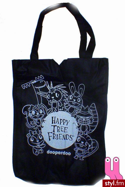 Torba z Happy tree friends <3 97 zł w new looku polecam :) - Pozostałe Torebki Moda