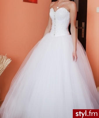 sprzedam suknie slubną 513359828 - Suknie ślubne Ślub Moda