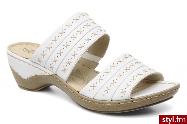 Caprice Chodaki STARINA (Biały) - Pozostałe Buty Moda