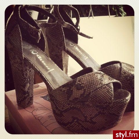 Sandały Buty Moda