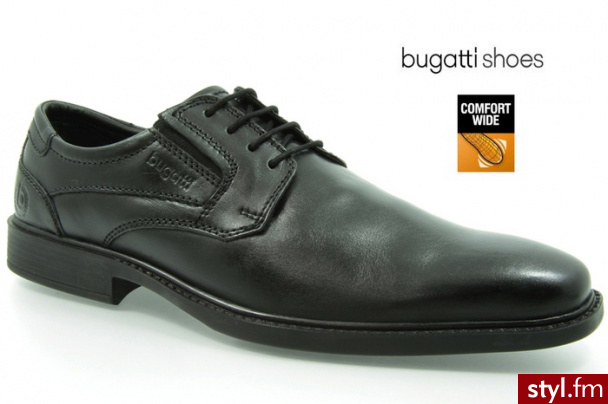Bugatti Shoes PÓŁBUTY BUGATTI ELANO NAPPA - Półbuty Buty Moda