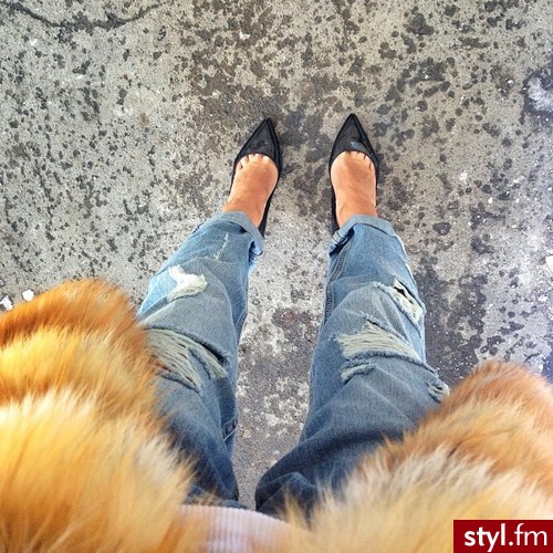 Jeansy Spodnie Moda