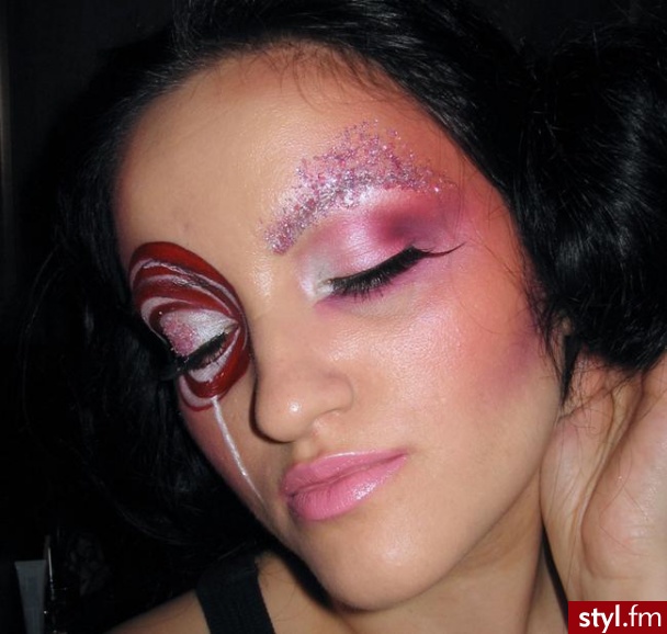 candy makeup - Artystyczne Makijaże