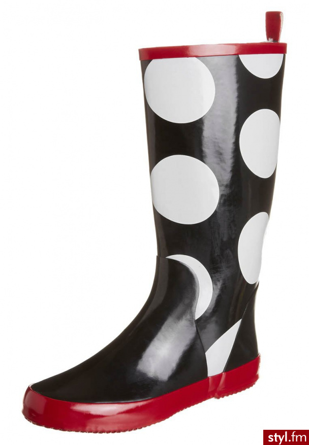 Lola Ramona HOLLY Kalosze czarny (416404-44) - Kalosze Buty Moda