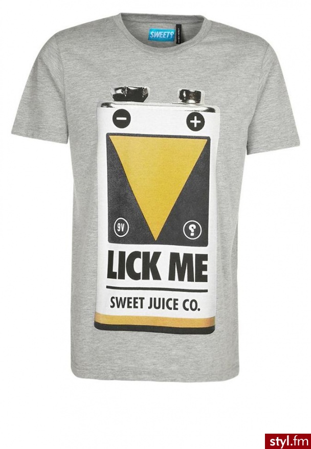 Sweet Skateboards JUICE Tshirt z nadrukiem szary - Pozostałe Buty Moda