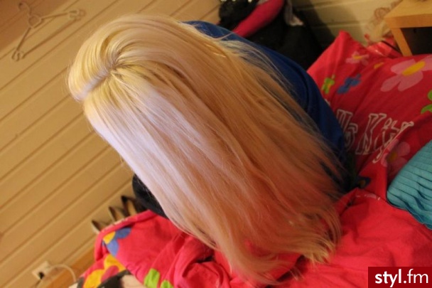 Blond Rozpuszczone Proste Na co dzień Długie Fryzury
