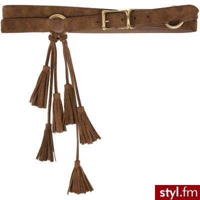 Snuff Suede Double Wrap Belt by Ralph Lauren Blue Label - Polyvore. Pobrano ze strony: http://www.polyvore.com/snuff_suede_double_wrap_belt/thing?id=10761201 - Pozostałe Dodatki Moda