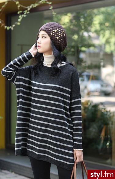 Sweter w paski-PLN31.70 - Pozostałe Ciuchy Moda