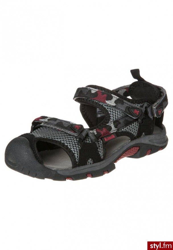Kamik JETTY Sandały trekkingowe szary - Pozostałe Buty Moda