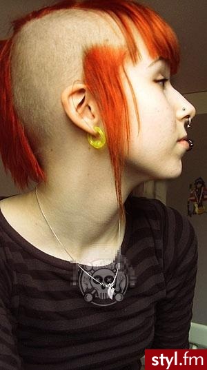 Punk Rock Alternatywne Średnie Fryzury