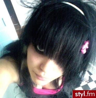 EMO Alternatywne Średnie Fryzury