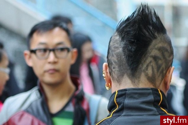 Punk Rock Alternatywne Krótkie Męskie Fryzury