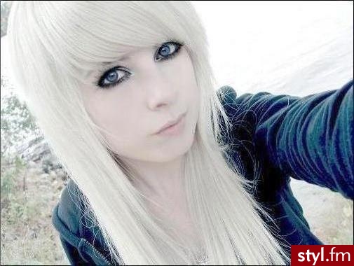 EMO Alternatywne Średnie Fryzury
