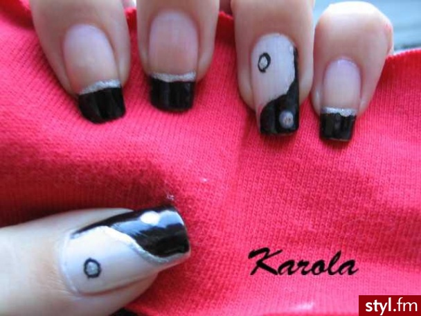 Yin Yang - Paznokcie