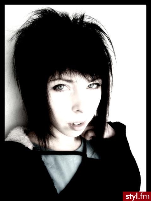 EMO Alternatywne Średnie Fryzury