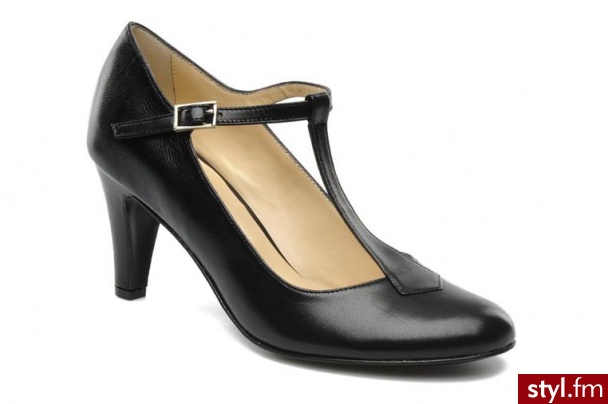 Georgia Rose CZÓŁENKA VAVOT BY (CZARNY) (Czarny) - Czółenka Buty Moda