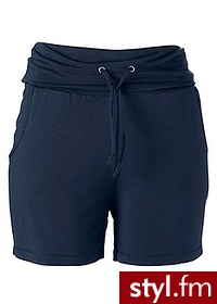 Bonprix Szorty ciemnoniebieski 930773_19104 - Szorty Spodnie Moda