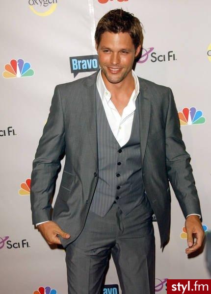 Justin Bruening - Średnie Męskie Fryzury
