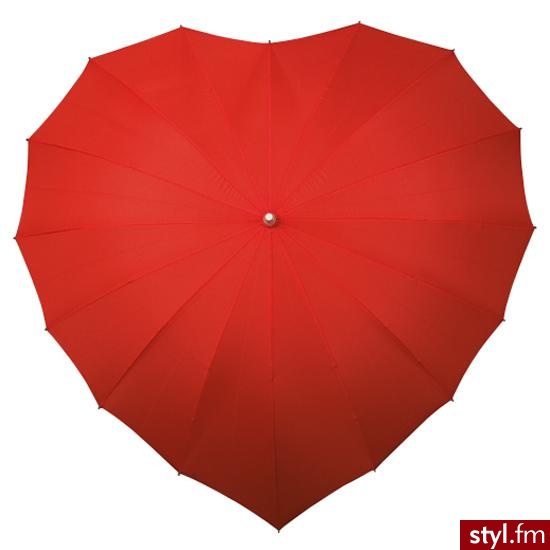 Parasolka w ksztalcie serca - Gadżety Inne Moda