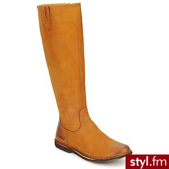 Kickers BUTY CREDO Brown / CLAIR - Kozaki Buty Moda