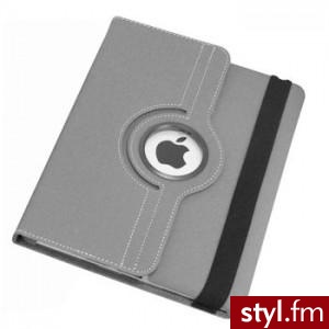 QOLTEC PREMIUM HIGH EFFECTIVE PROTECTION DO IPAD3, JEANS, SZARY (7939) - Portfele i etui Dodatki Moda