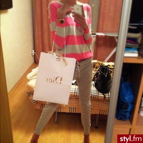 Dresowe Spodnie Moda