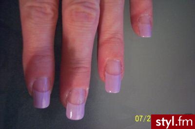 Autor: walenta Paznokcie. Autor: <b>walenta</b><br /> FRench kiss pink - Paznokcie