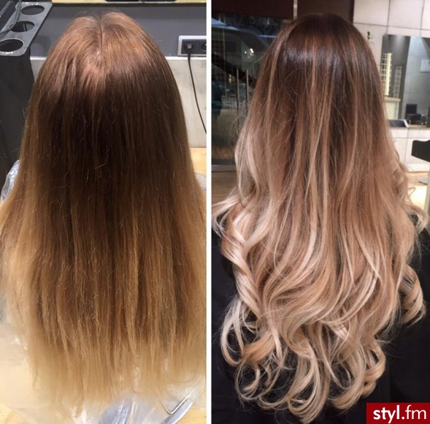 Blond Rozpuszczone Kręcone Na co dzień Długie Fryzury