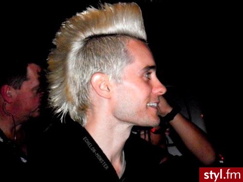 Blond Punk Rock Alternatywne Krótkie Męskie Fryzury
