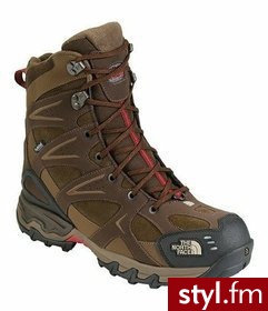 The North Face Buty męskie ARCTIC HEDGEHOG TALL brązowo-czerwone roz. 105 - Pozostałe Buty Moda